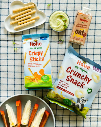 Holle Organic Crispy Sticks – Spelt Bread Sticks (80 g) (EXP:07/02/26)