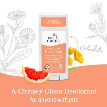 Earth Mama Bright Citrus Deodorant – A Zesty Boost for Happy Pits