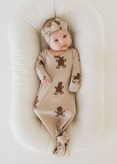 Bamboo Knotted Gown | Gingerbread