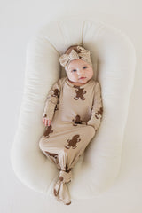 Bamboo Knotted Gown | Gingerbread