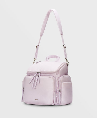 The Baby Bag – All-in-One Diaper Bag for Parents (Orchid, Nylon)