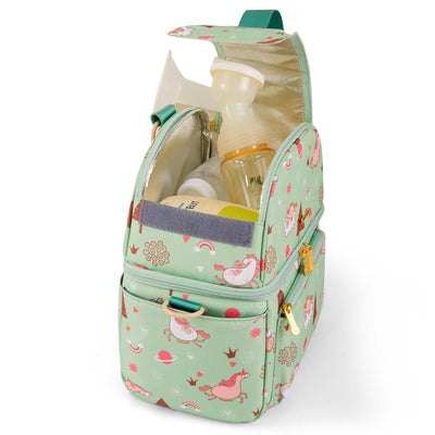 SUNVENO Breastmilk Cooler Bag with Detachable Insulation Box Set