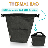 Flipping Holder Gift-Ready Travel Bundle – Food Pouch & Juice Box Holder Set