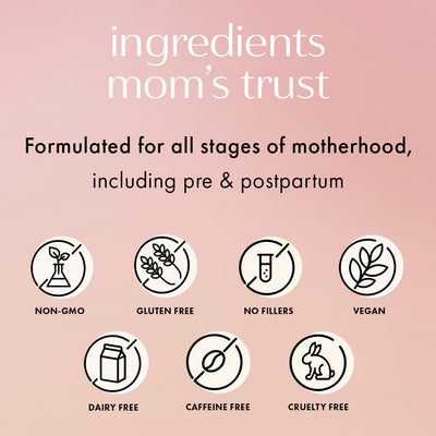 BOOBIE Relax Mom – Mood, Stress & Focus Support Supplement for Moms