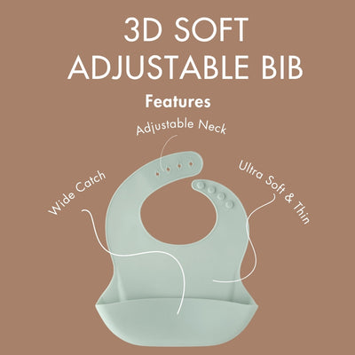 Stainless Steel Toddler Feeding Set 12+ Months- Sage Green