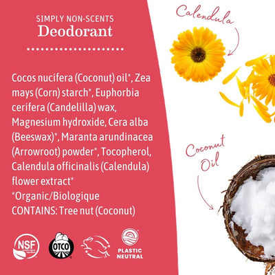 Earth Mama Simply Non-Scents Deodorant – Pure Protection Without the Irritation