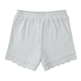Makemake Organics Organic Ruffle Top & Shorts Set - Fog