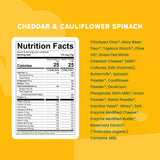 Cheddar & Cauliflower Spinach Organic Grain Free Puffs 6+Month