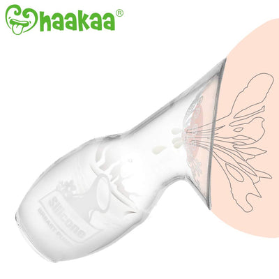 Haakaa Silicone Breast Pump – Portable, BPA-Free Milk Expressor for Moms