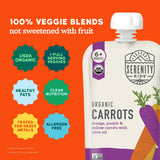 Organic Carrots with Organic Olive Oil