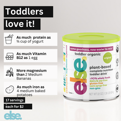 Plant-Based Complete Nutrition for Toddlers