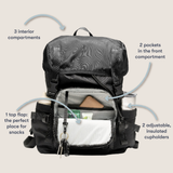 Colugo The Parent Backpack – Cocoa | Diaper Backpack with Suitcase Sleeve
