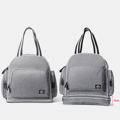 SUNVENO Large Capacity Expanding Diaper Bag