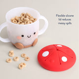 Itzy Snack Cup – Strawberry Silicone Snack Container