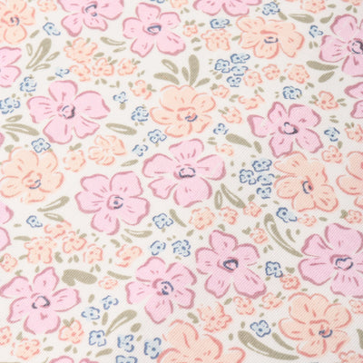 Makemake Organics Organic Flutter Romper - Peony