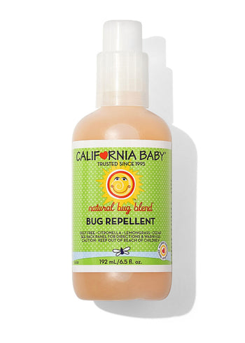 California Baby Natural Bug Repellent Spray – DEET-Free Mosquito Protection for Babies