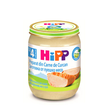 HiPP Turkey Preparation Puree 125G (6000) (EXP:06/30/26)