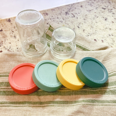 Mason Bottle Plastic Storage Lids