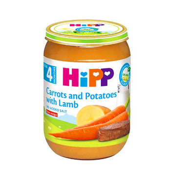 HiPP Carrots and Potatoes with Lamb Meat Puree 190g (6123) (EXP:1/31/26)