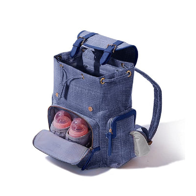 SUNVENO Tweed Diaper Backpack