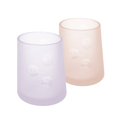 Olababy First Cup – 2oz Silicone Open Training Cup for Babies 6 Months+ (1-Pack or 2-Pack)