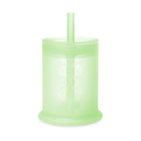 Olababy 5oz Silicone Training Cup with Straw Lid – 2-in-1 Infant Straw Cup & Open Cup, 6 Months+
