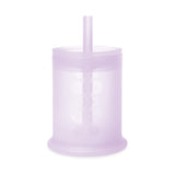 Olababy 5oz Silicone Training Cup with Straw Lid – 2-in-1 Infant Straw Cup & Open Cup, 6 Months+
