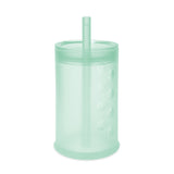 Olababy 9oz Silicone Toddler Straw Cup – Training Cup with Straw Lid for Milk & Water, 12 Months+