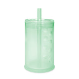 Olababy 9oz Silicone Toddler Straw Cup – Training Cup with Straw Lid for Milk & Water, 12 Months+
