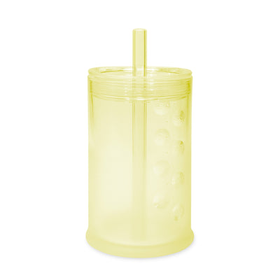 Olababy 9oz Silicone Toddler Straw Cup – Training Cup with Straw Lid for Milk & Water, 12 Months+