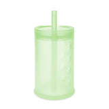 Olababy 9oz Silicone Toddler Straw Cup – Training Cup with Straw Lid for Milk & Water, 12 Months+