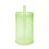 Olababy 9oz Silicone Toddler Straw Cup – Training Cup with Straw Lid for Milk & Water, 12 Months+