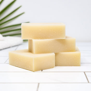 Poofy Organics Naturally Unscented Sensitive Skin Soap Bar, 4 oz