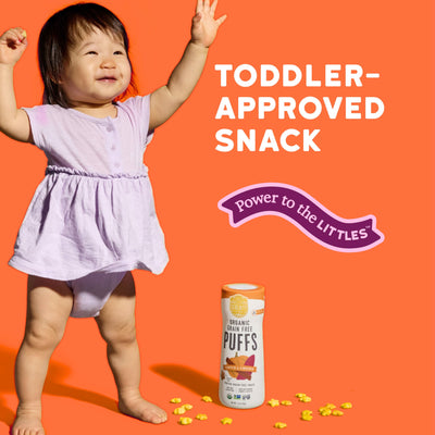 Pumpkin & Cinnamon Organic Grain Free Puffs 6+Month