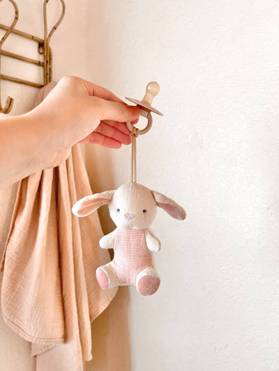 Natural Rubber Pacifier & Plush – Bear