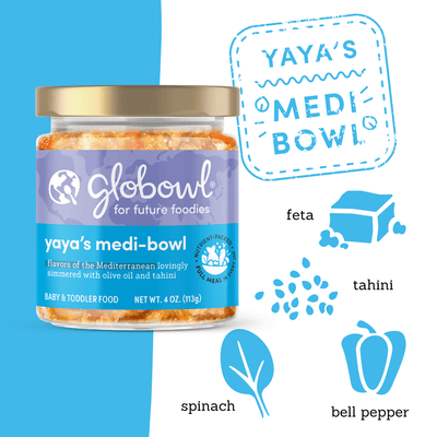 Globowl Baby Food Variety Pack – 12 Global Meals Value Box
