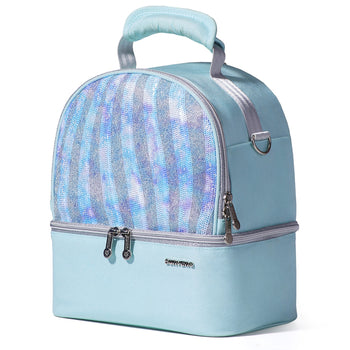 SUNVENO Insulated Lunch Box Double Deck Cooler Bag