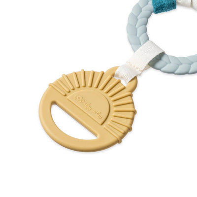 Bitzy Busy Ring™ Teething Activity Toy – Rainbow
