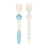 On-The-Go Spoons & Forks Blue