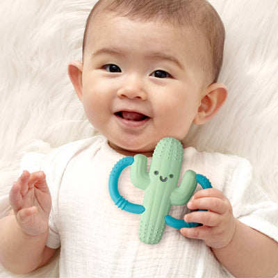 Cactus Chew Crew – Cooper the Cactus Silicone Teether by Itzy Ritzy
