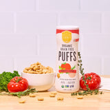 Tomato & Herbs Organic Grain Free Puffs 6+Month