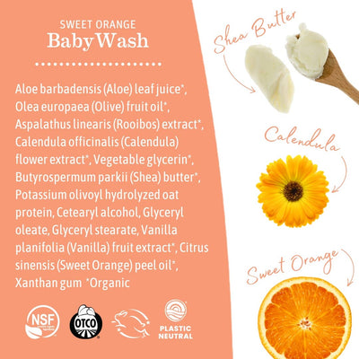 Earth Mama Sweet Orange Baby Lotion – Comforting Moisture with a Citrus Twist