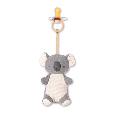 Natural Rubber Pacifier & Plush – Bear