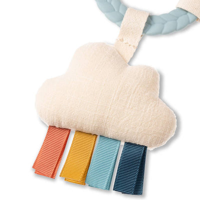 Bitzy Busy Ring™ Teething Activity Toy – Rainbow