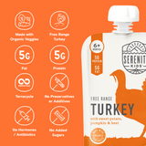 Free Range Turkey Baby Food Pouch