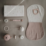 Mushie Organic Cotton Muslin Burp Cloth 2-Pack