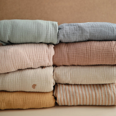 Muslin Bassinet Crib Sheet – 100% Cotton