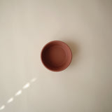 Mushie Silicone Suction Bowl – Food-Grade Baby Bowl
