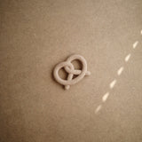 Mushie Pretzel Teether – Silicone Baby Teether