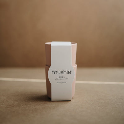 Mushie Dinnerware Cups – Non-Toxic Baby Cup 2-Pack